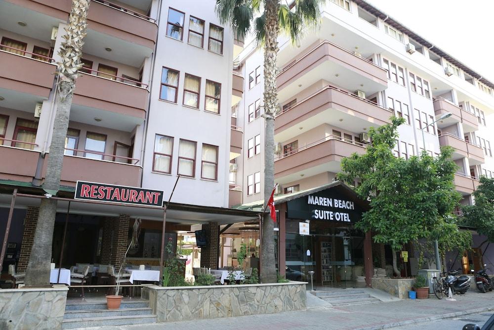 玛恩海滩公寓酒店 阿拉尼亚 外观 照片