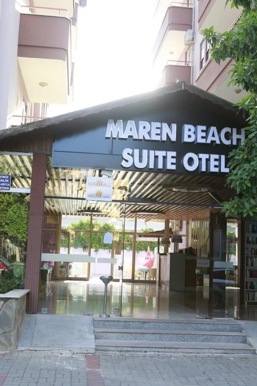 玛恩海滩公寓酒店 阿拉尼亚 外观 照片